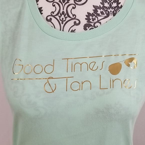 Good Times & Tan Lines Muscle Tee - Picture 6 of 9